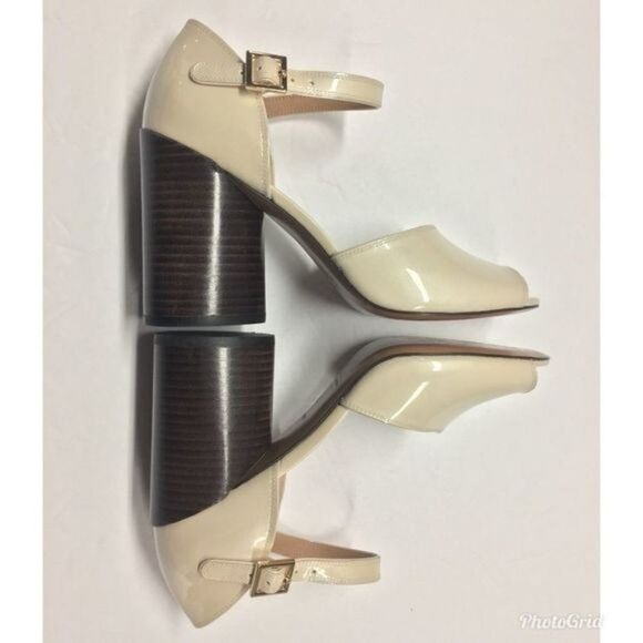 MARC JACOBS Kasia Patent Leather Sandal Heels Womens Size 38 US 8 - Picture 4 of 8